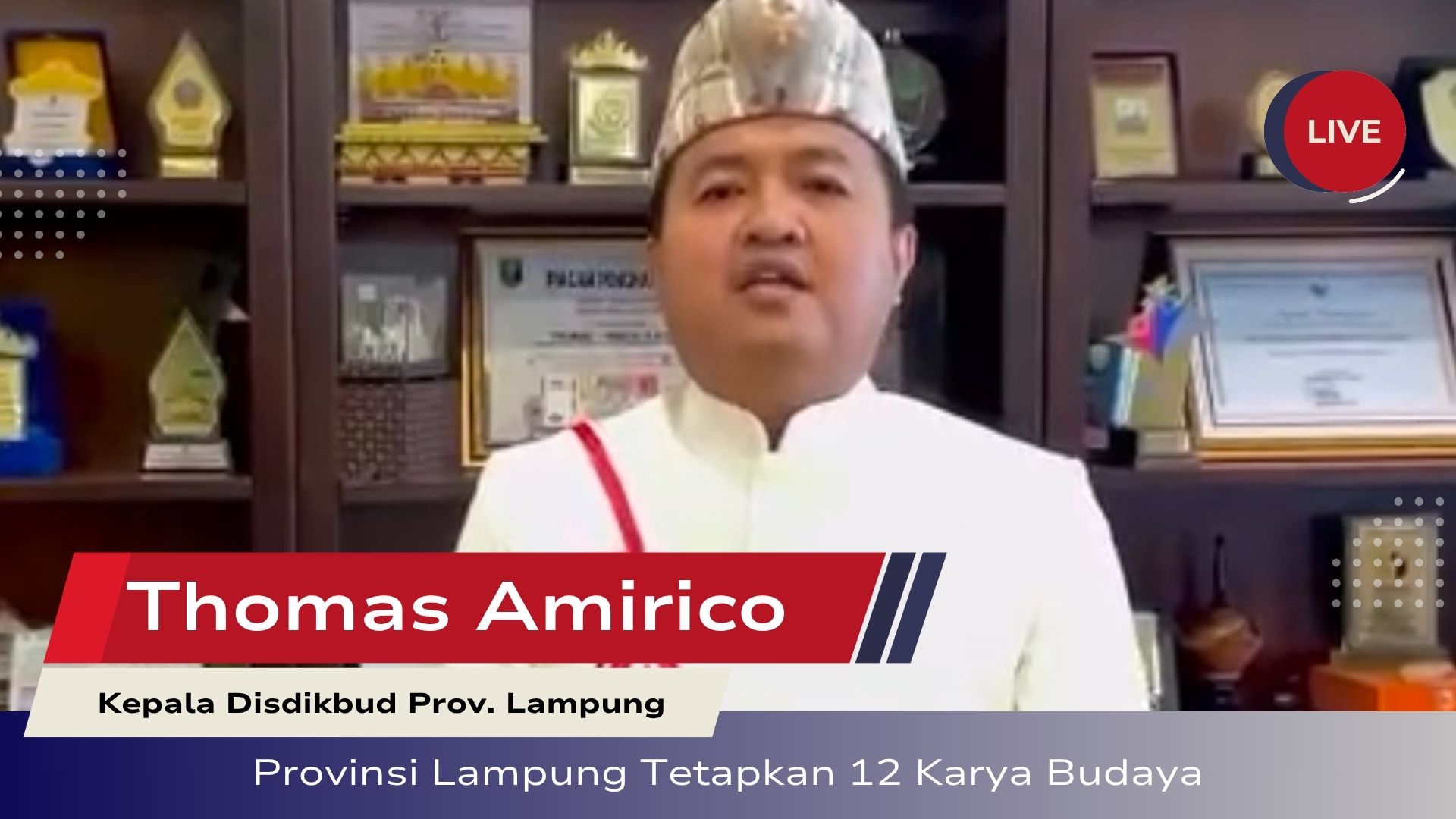 Lampung Tetapkan 12 Karya Budaya