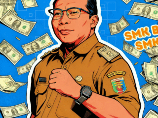 Kepala SMKN 6 Bandar Lampung Diminta Transparan. Selisih Anggaran Honor dan Pemeliharaan Sarpras Picu Kecurigaan Melebar