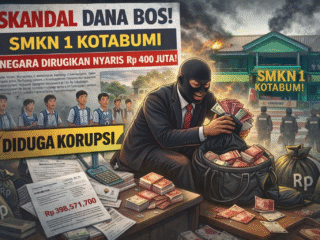 Skandal Dana BOS SMKN 1 Kotabumi: Bau Busuk Korupsi Menyengat, Negara Diduga Rugi Nyaris Rp 400 Juta!