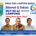 MKKS SMA Lampung Barat Sampaikan Ucapan Selamat HUT ke-62 Provinsi Lampung