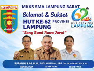 MKKS SMA Lampung Barat Sampaikan Ucapan Selamat HUT ke-62 Provinsi Lampung