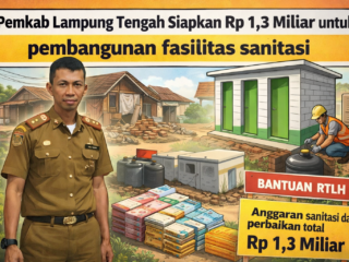 Program MCK di Lampung Tengah Digelontorkan Rp 1,3 Miliar  untuk Sanitasi Desa