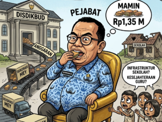 Bongkar! Dugaan Pengondisian Paket Mamin Rp1,35 Miliar di Disdikbud Pringsewu (Jilid II)