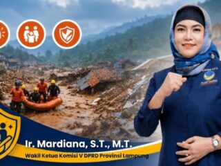 Wakil Ketua Komisi V DPRD Lampung Ajak Warga Siaga Bencana