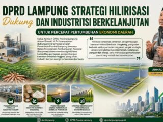 DPRD Lampung Dukung Strategi Hilirisasi dan Industri Berkelanjutan untuk Percepat Pertumbuhan Ekonomi Daerah