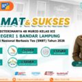 48 Siswa SMKN 1 Bandar Lampung Lolos SNBT 2026, Tingkat Kelulusan Capai 73,85 Persen